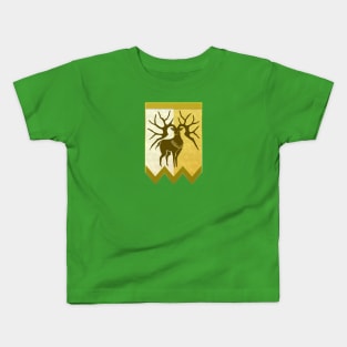 Golden Deer Emblem Kids T-Shirt